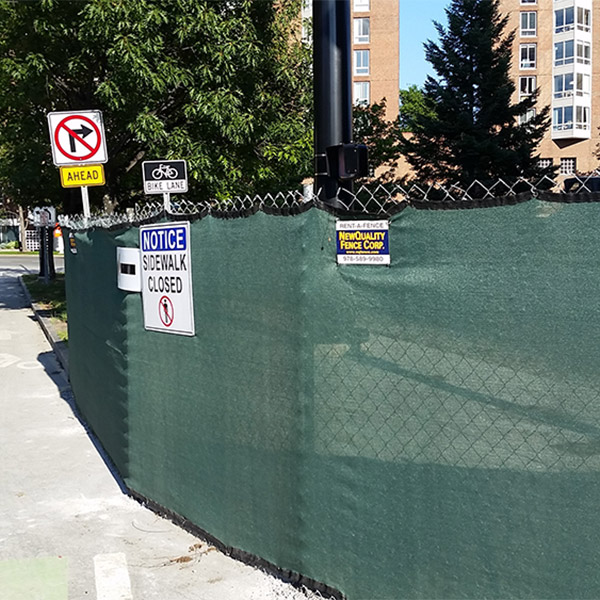 temporary fence